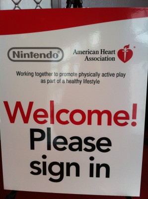 Wii & American Heart Association Party