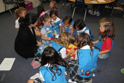 What are some ideas for a Girl Scout meeting?