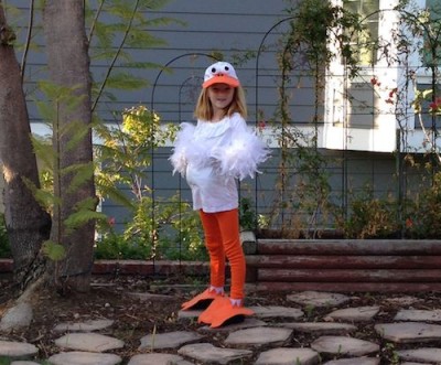 Easy to Make Duck Costume for Kids - Kristibug